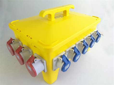 electrica spider box|portable temporary power distribution box.